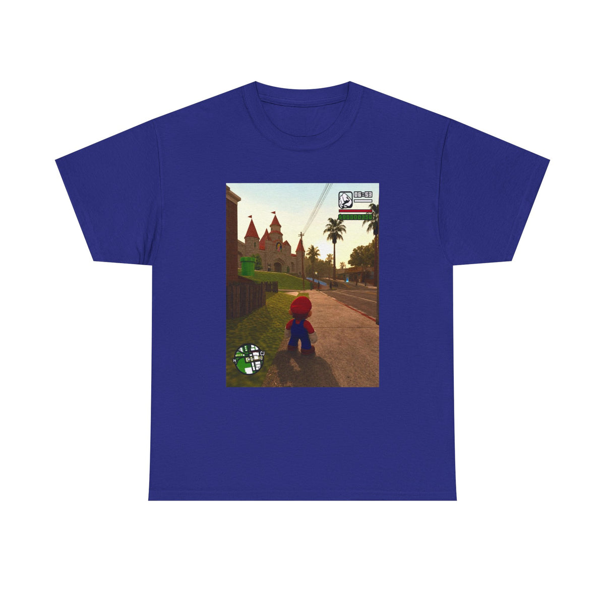 Mario In San Andreas Tee (Design 6)