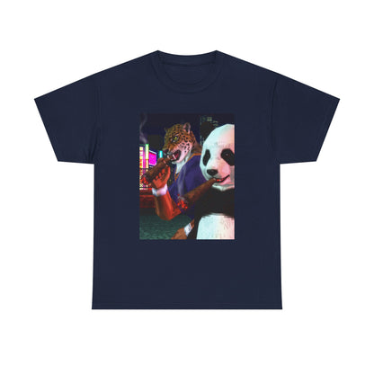King And Panda Cigar Night Out Tee
