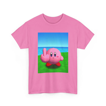 Kirby Flipping The Bird Tee (Design 5)