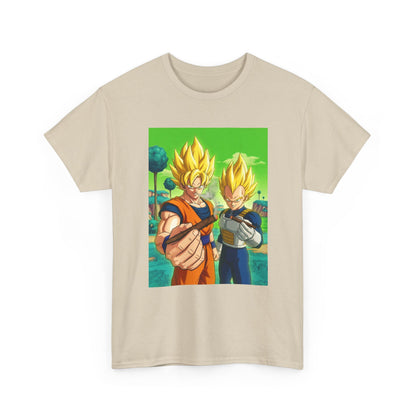 Goku And Vegeta Sharing A Smoke
