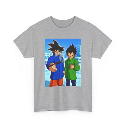 Goku and Vegeta Smoking in the Snow Tee