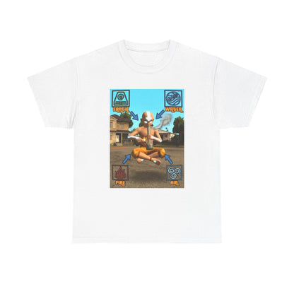 Bender Aang Meditating with Bong Tee
