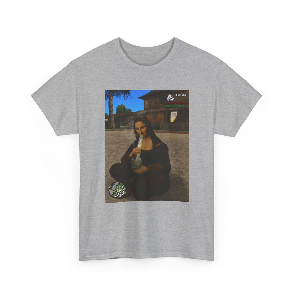 Mona Lisa Hitting The Bong Tee