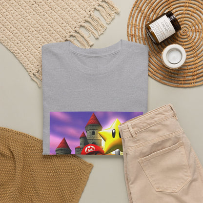 Mario Flips Off The Star Tee