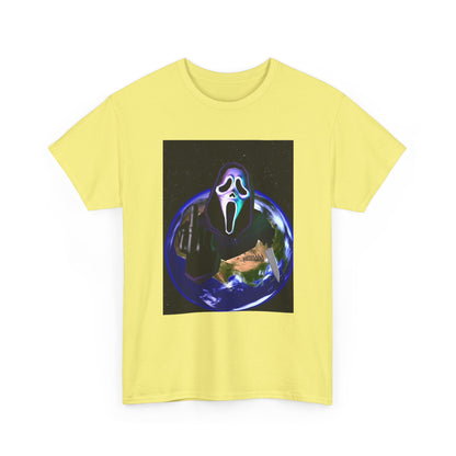 Ghostface Flipping Off The Earth Tee