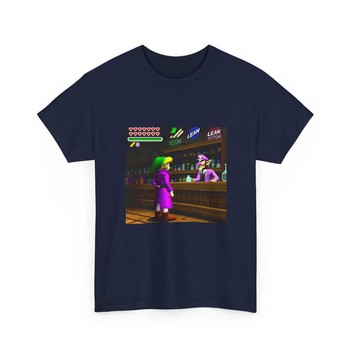 Link and Waluigi Trading Lean Potions