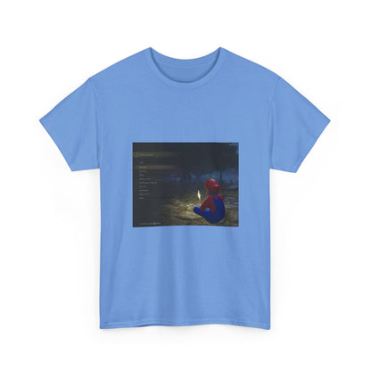 Mario Meditating In Laskyar Ruins Tee