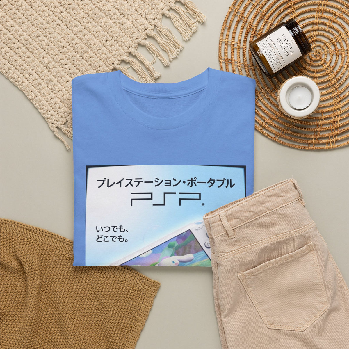 Cinnamoroll Gaming On PSP Tee