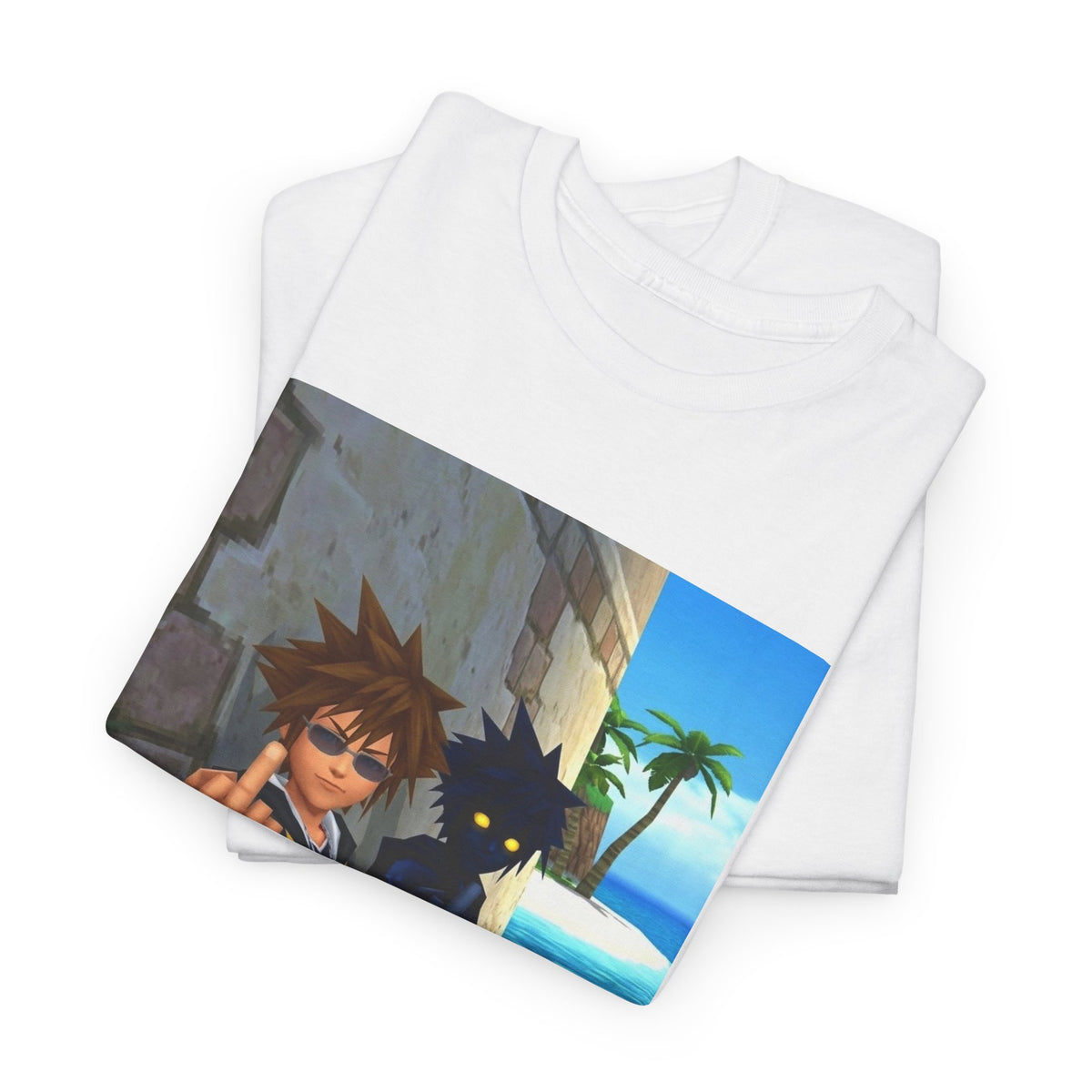 Sora And Shadow Flipping You Off