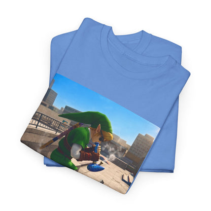 Mystic Green Vibe Graphic Tee