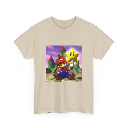 Mario Flips Off The Star Tee