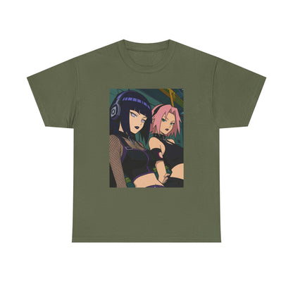 Goth Hinata and Sakura Anime Duo