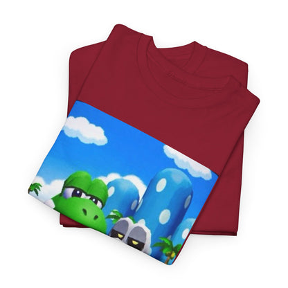 Yoshi And Dry Bones Flipping Off Tee (Design 7)