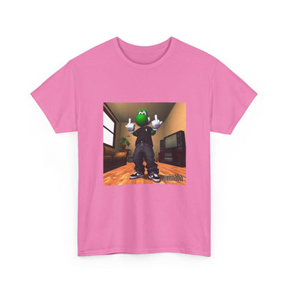 Yoshi Flipping Off In The Living Room Tee