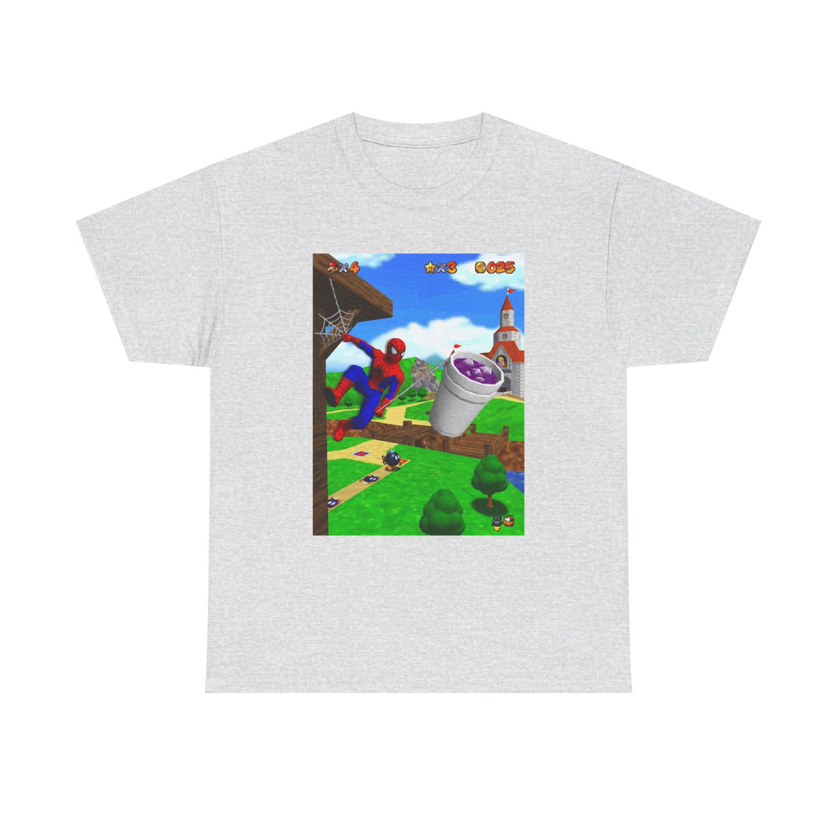 Spiderman Swinging With A Lean Cup Tee