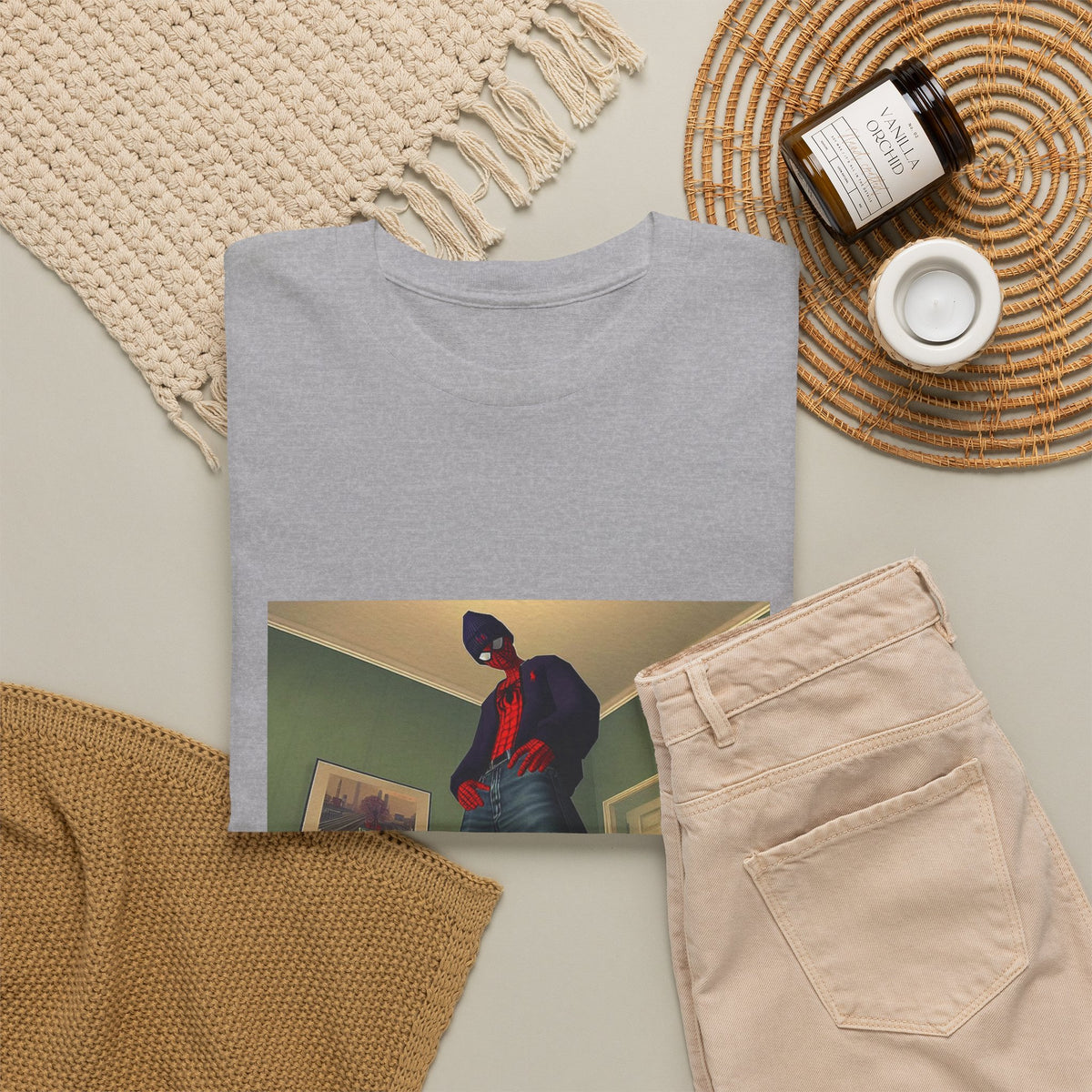 Street Spider-Man Chillin' In His Room Tee