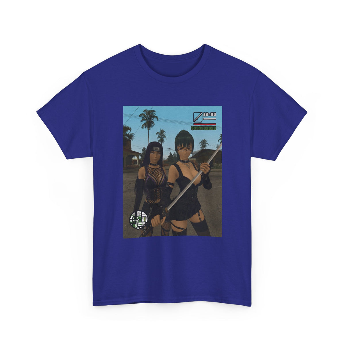 GTA-Inspired Girls With Katanas Tee