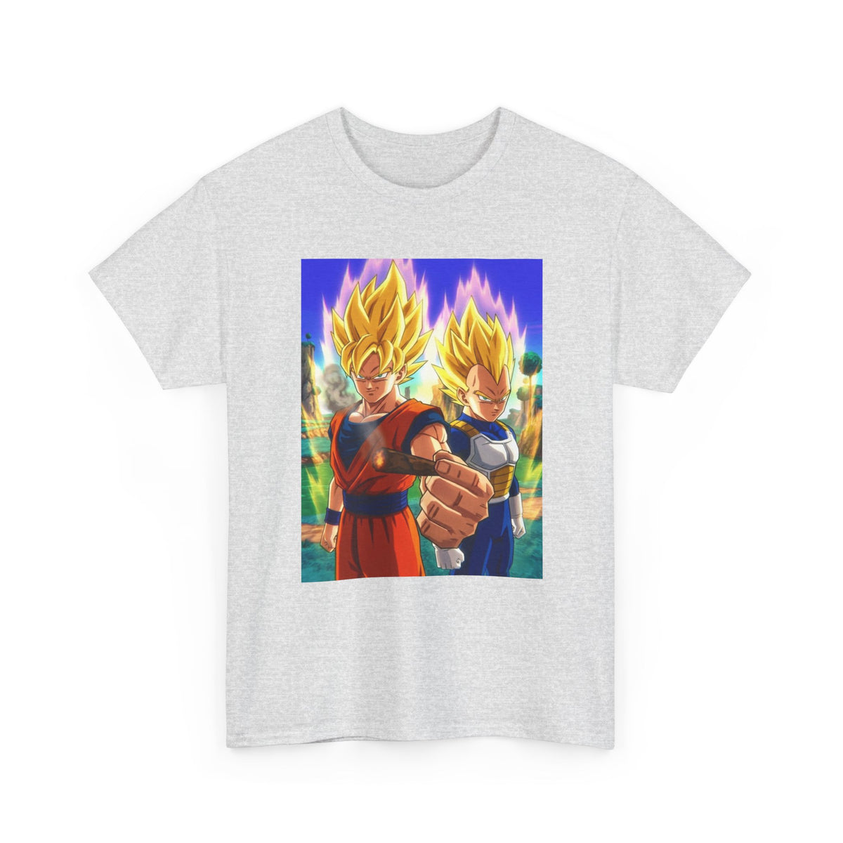 Goku And Vegeta Offering A Blunt