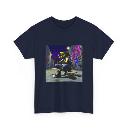 Edgy Link Smoking In Alley Tee