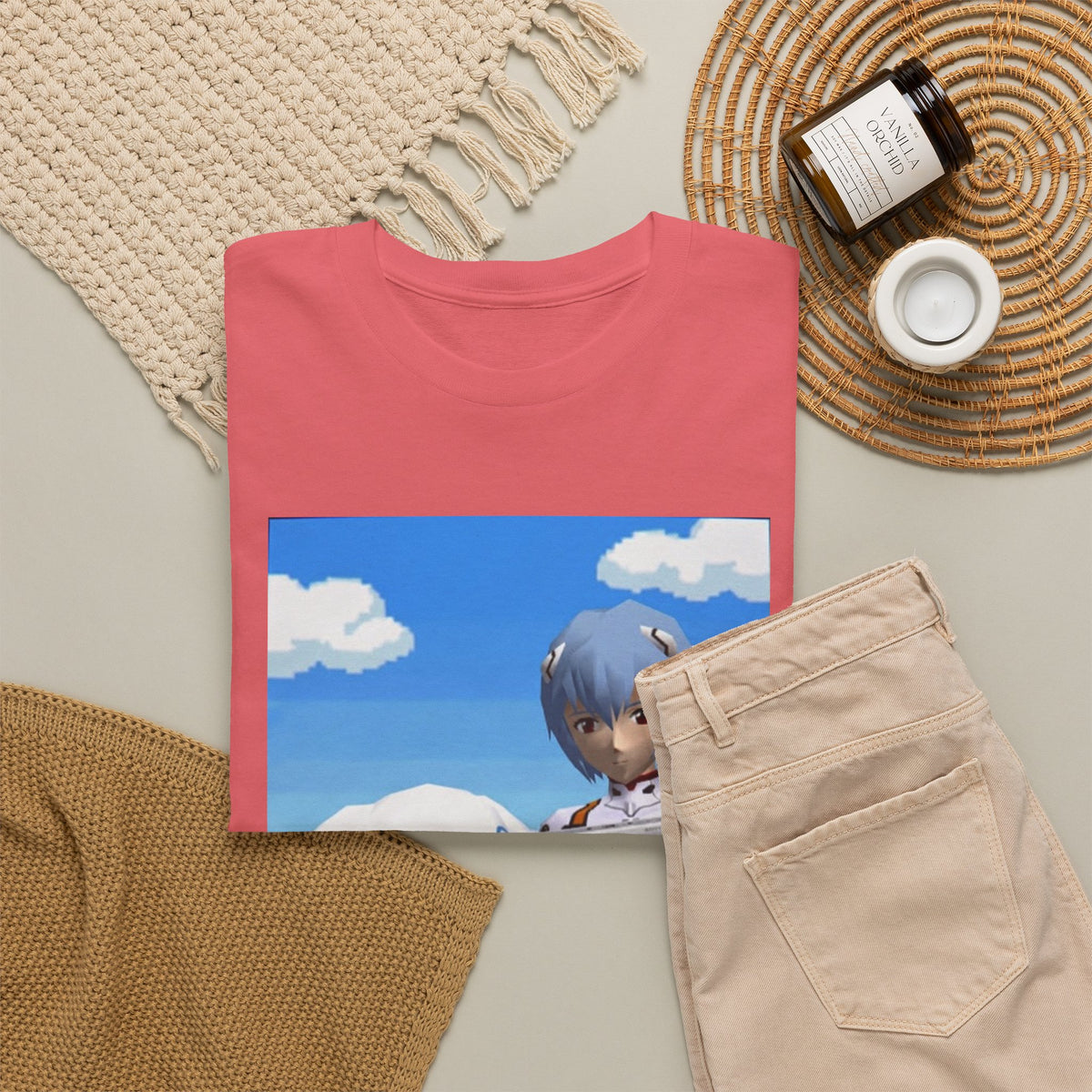 Rei Ayanami And Cinnamoroll Gaming PSP (Design 1)