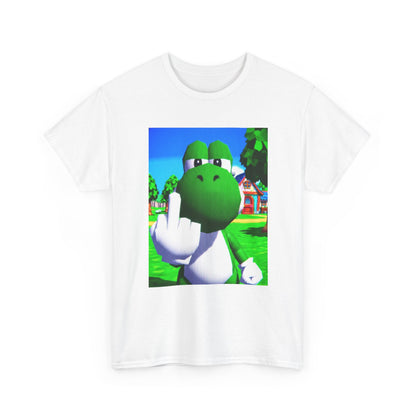 Yoshi Giving The Finger Tee (Design 4)