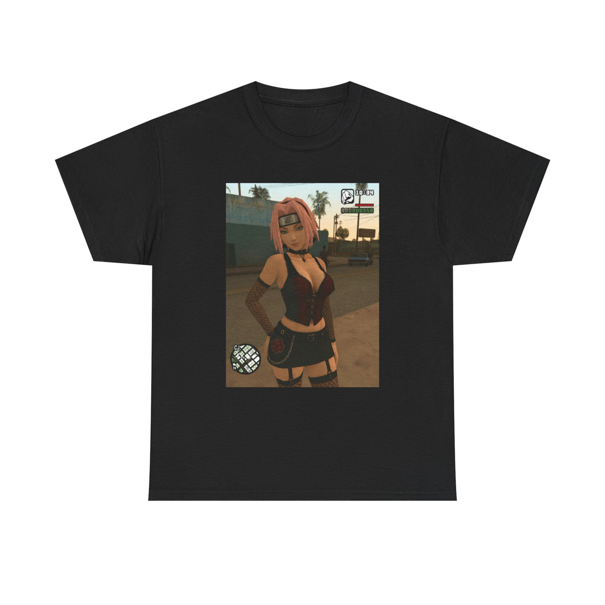 Sakura Haruno In GTA Style Tee