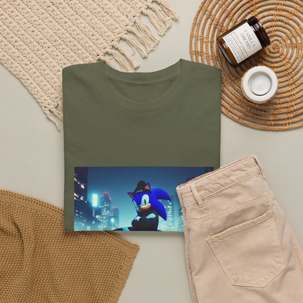 Street Sonic Leaning On JDM Car Tee