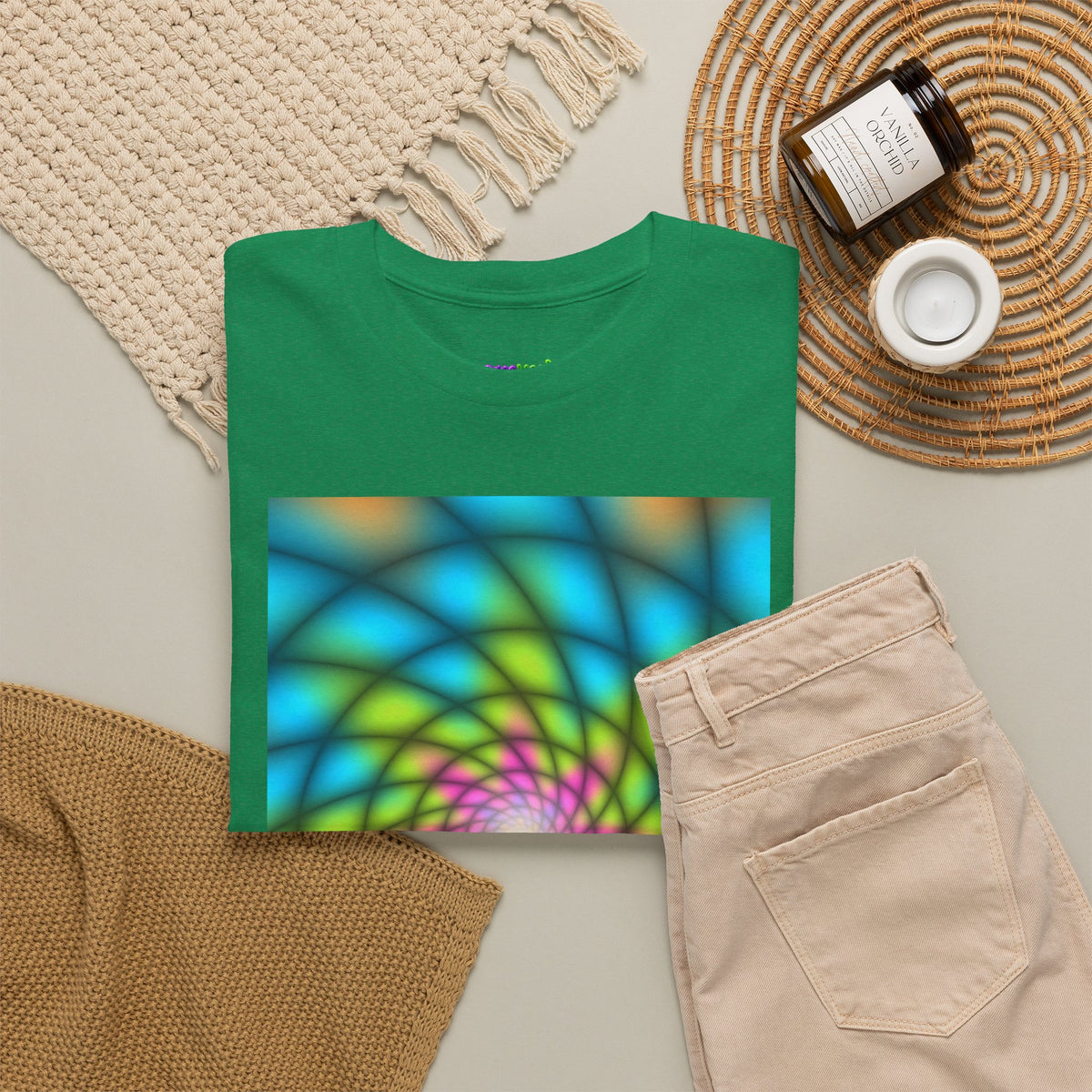 Dacwoo drawings — Spiral Spectrum Mandala