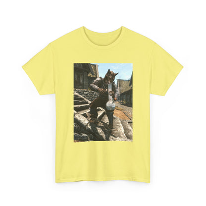 Neon Haze Horizon Graphic Tee