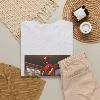 Gangster Mario Chillin' In The Crib Tee