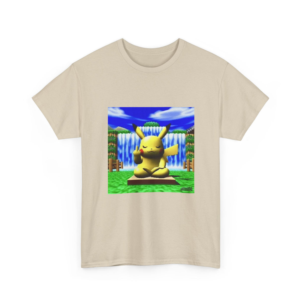 Zen Pikachu Giving The Finger Tee