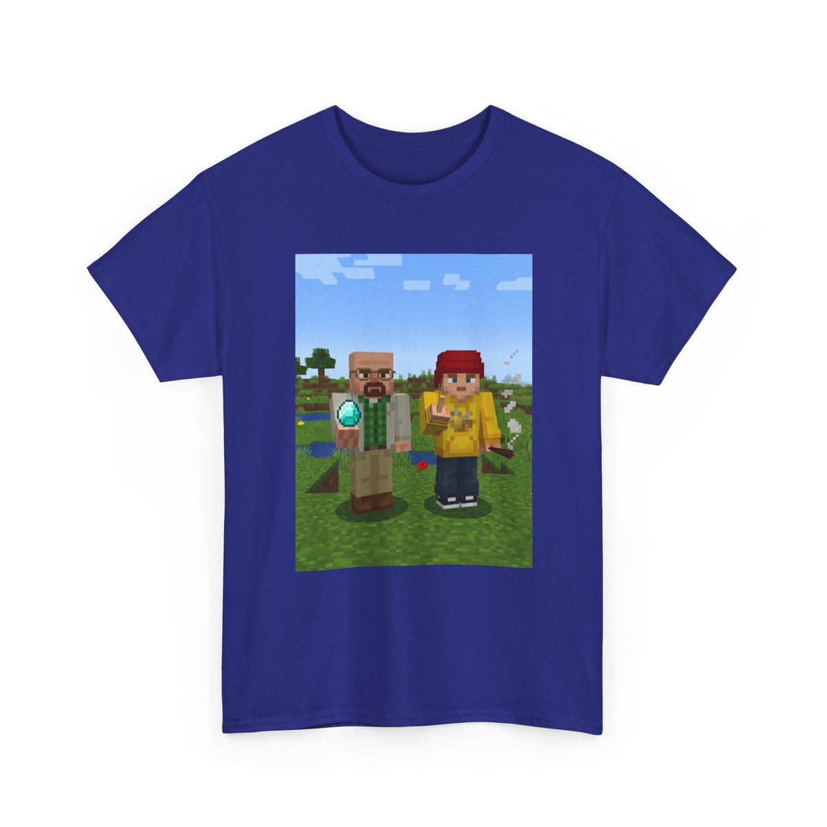 Walter White and Jesse Pinkman Minecraft Tee