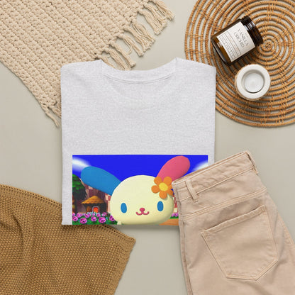 Cute Bunny Giving The Finger Tee