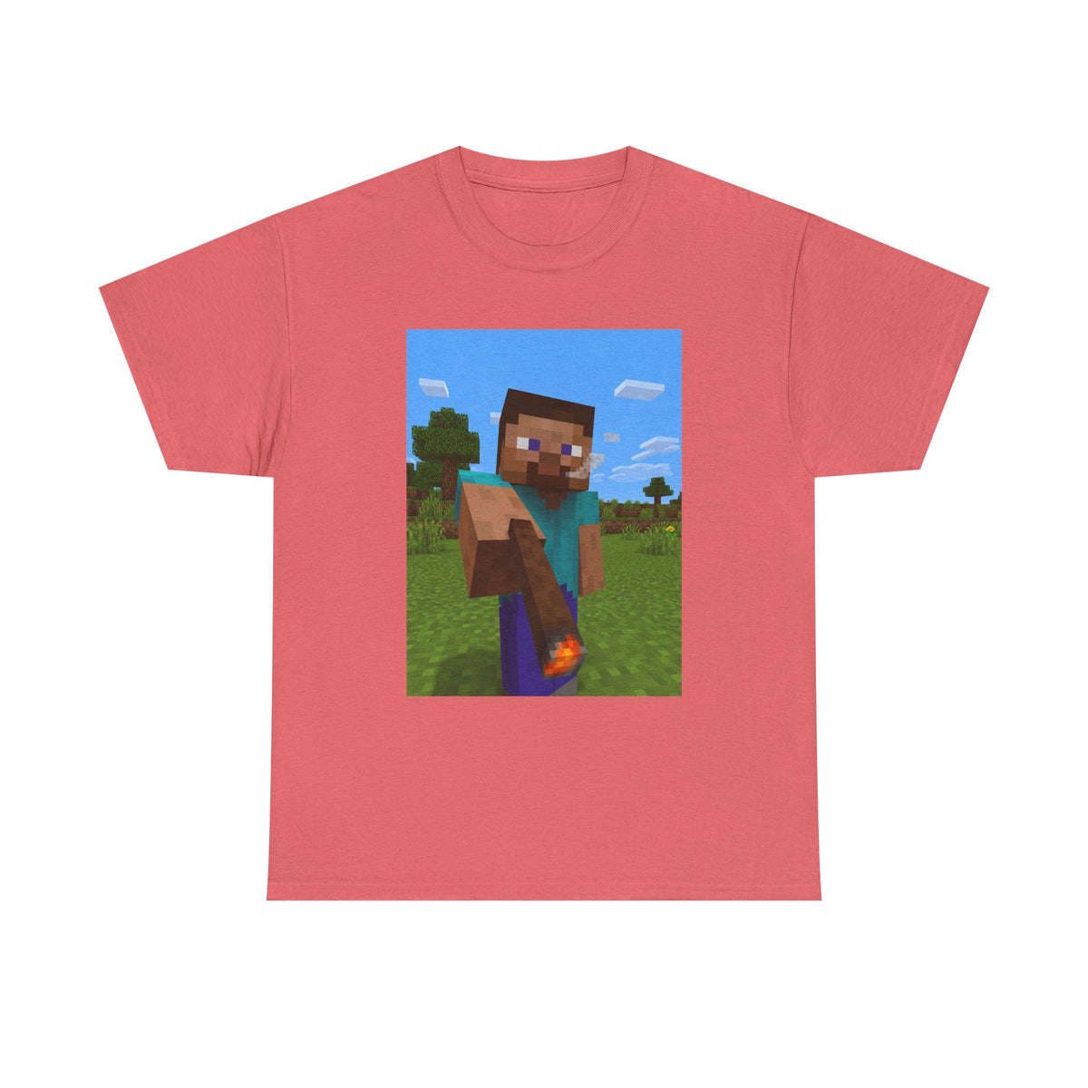 Steve Offering A Lit Blunt Tee