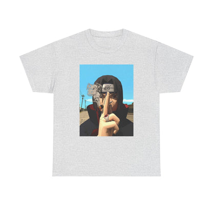 Itachi Uchiha Smoking Cigar Streetwear Tee