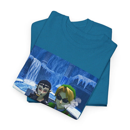 Goth Zora And Link Chilling Icy Plateau