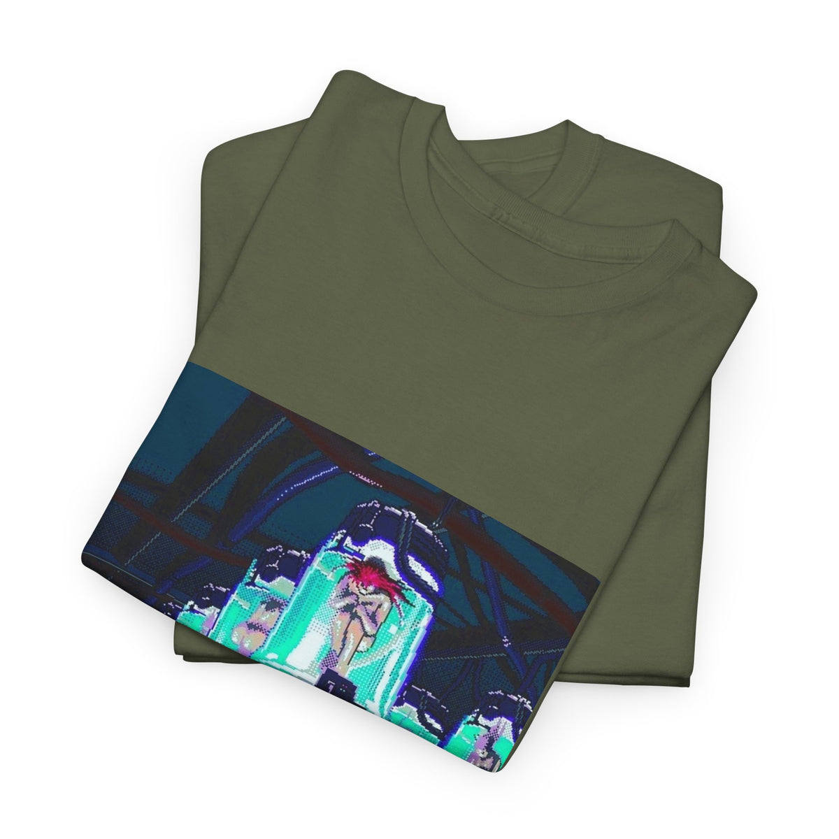 Cyanogenic Text Graphic Tee