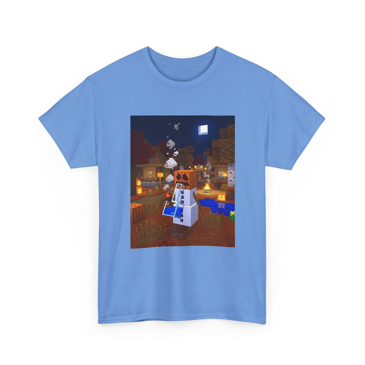 Pumpkin Snow Golem Hitting The Bong Tee