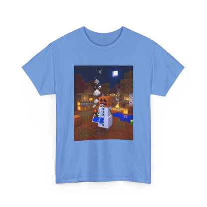 Pumpkin Snow Golem Hitting The Bong Tee