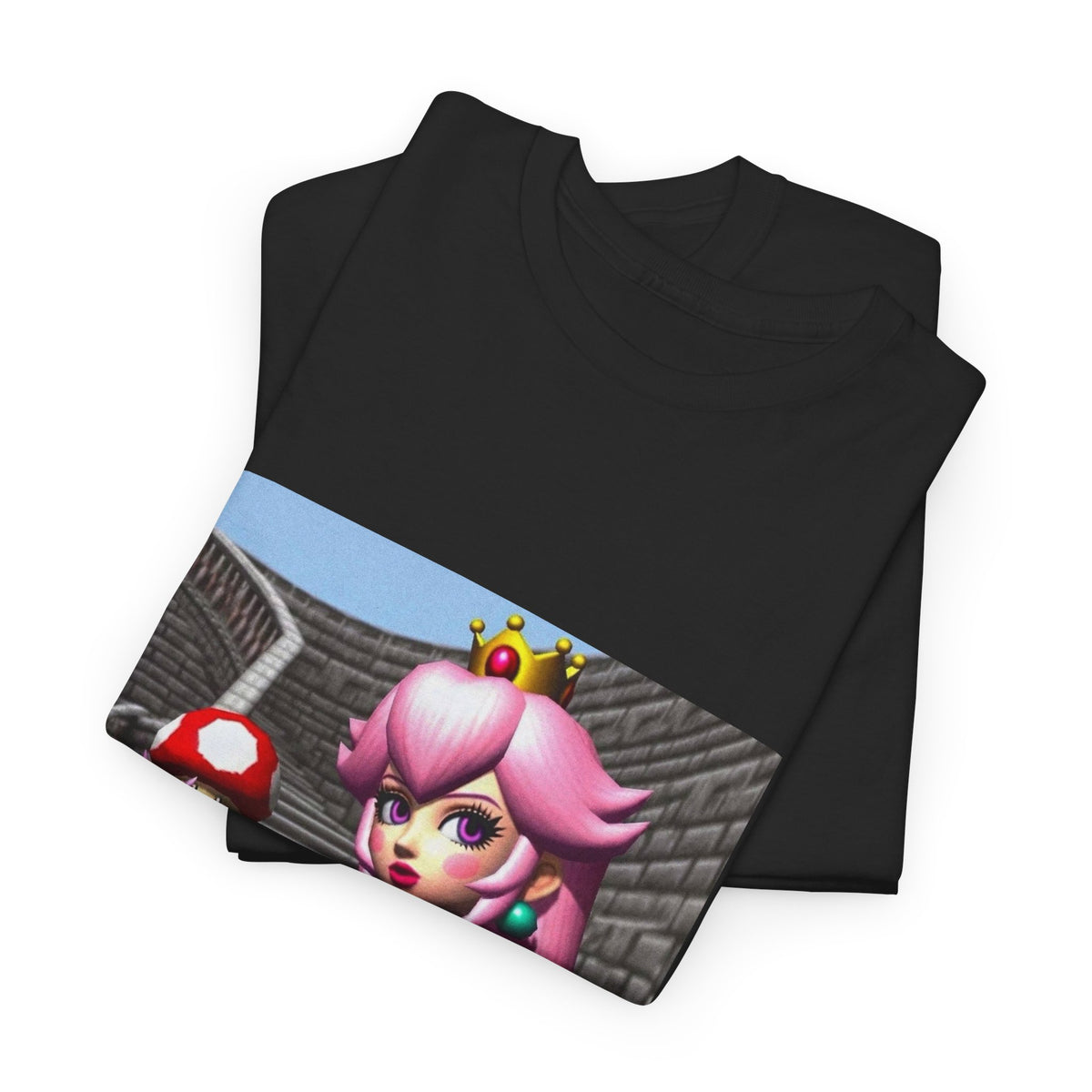 Gothic Princess Peach With Mushroom Tee