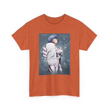 Rei Ayanami Holds PSP Collaboration Tee