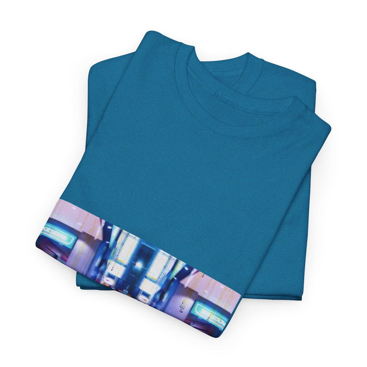 Meli and Chill Splashing Through Neon Streets Tee