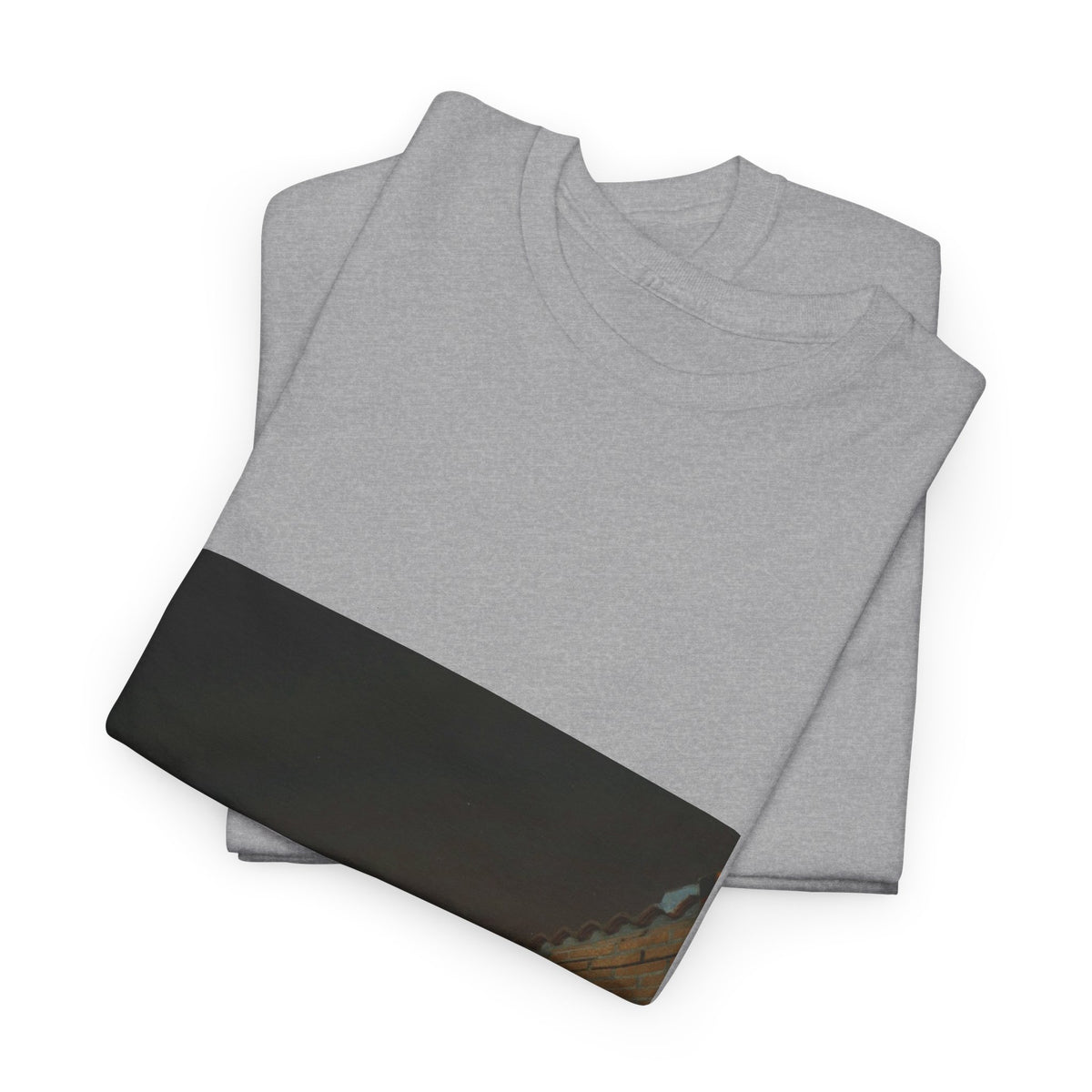 Neon Leaf Whisper Graphic Tee