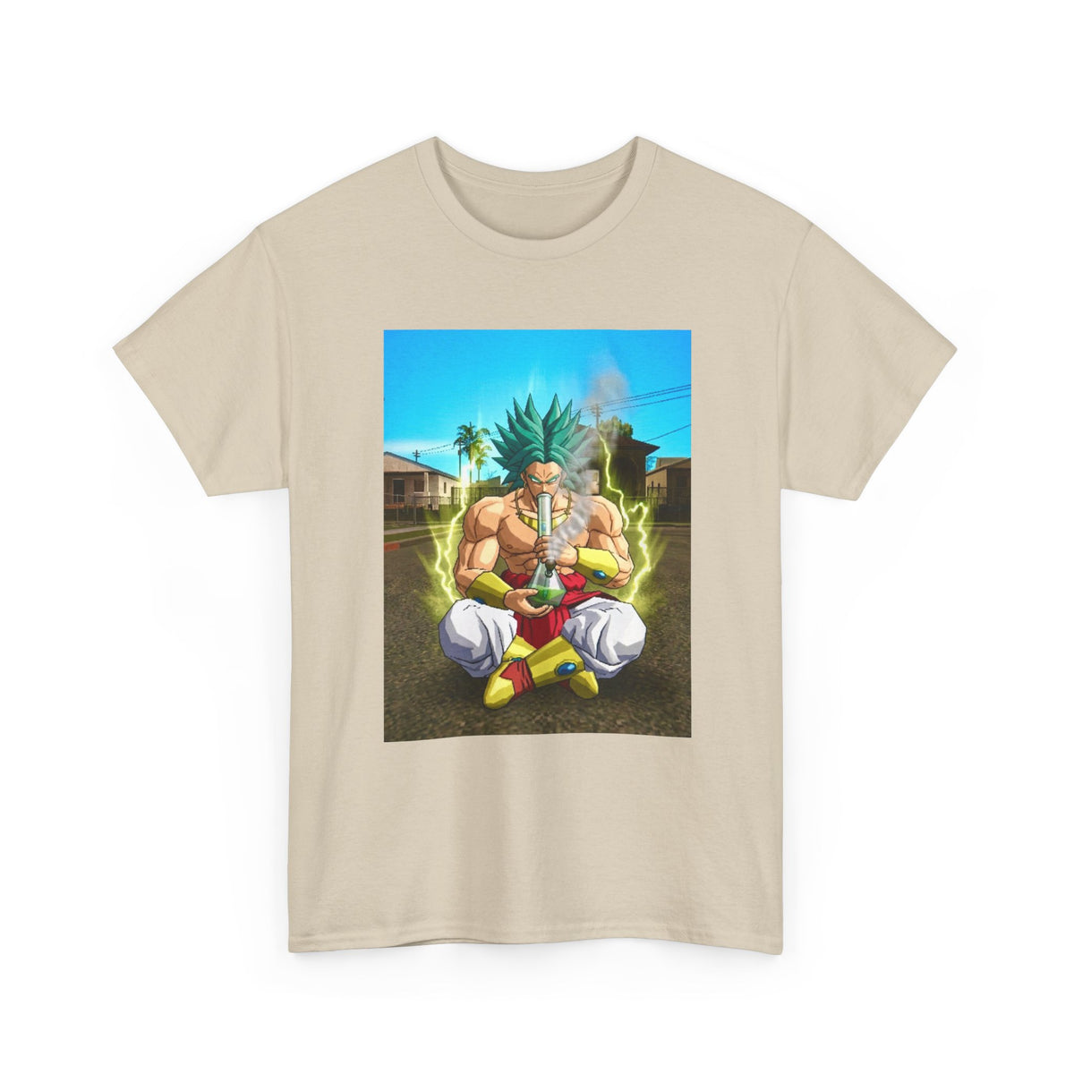 Legendary Saiyan Taking A Bong Rip Tee