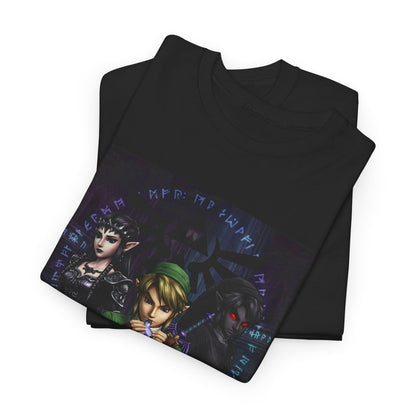 Ocarina Playing Link, Dark Link, And Shadow Zelda