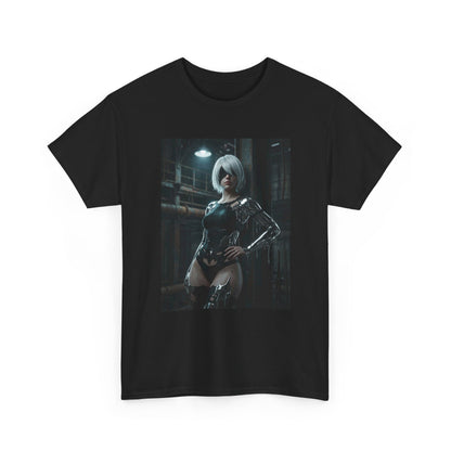 Android In Melted Chrome Cyberpunk Tee