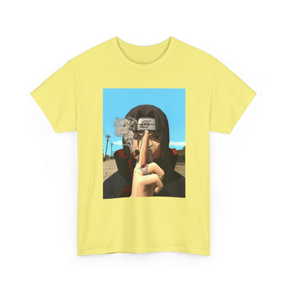 Itachi Uchiha Smoking Cigar Streetwear Tee