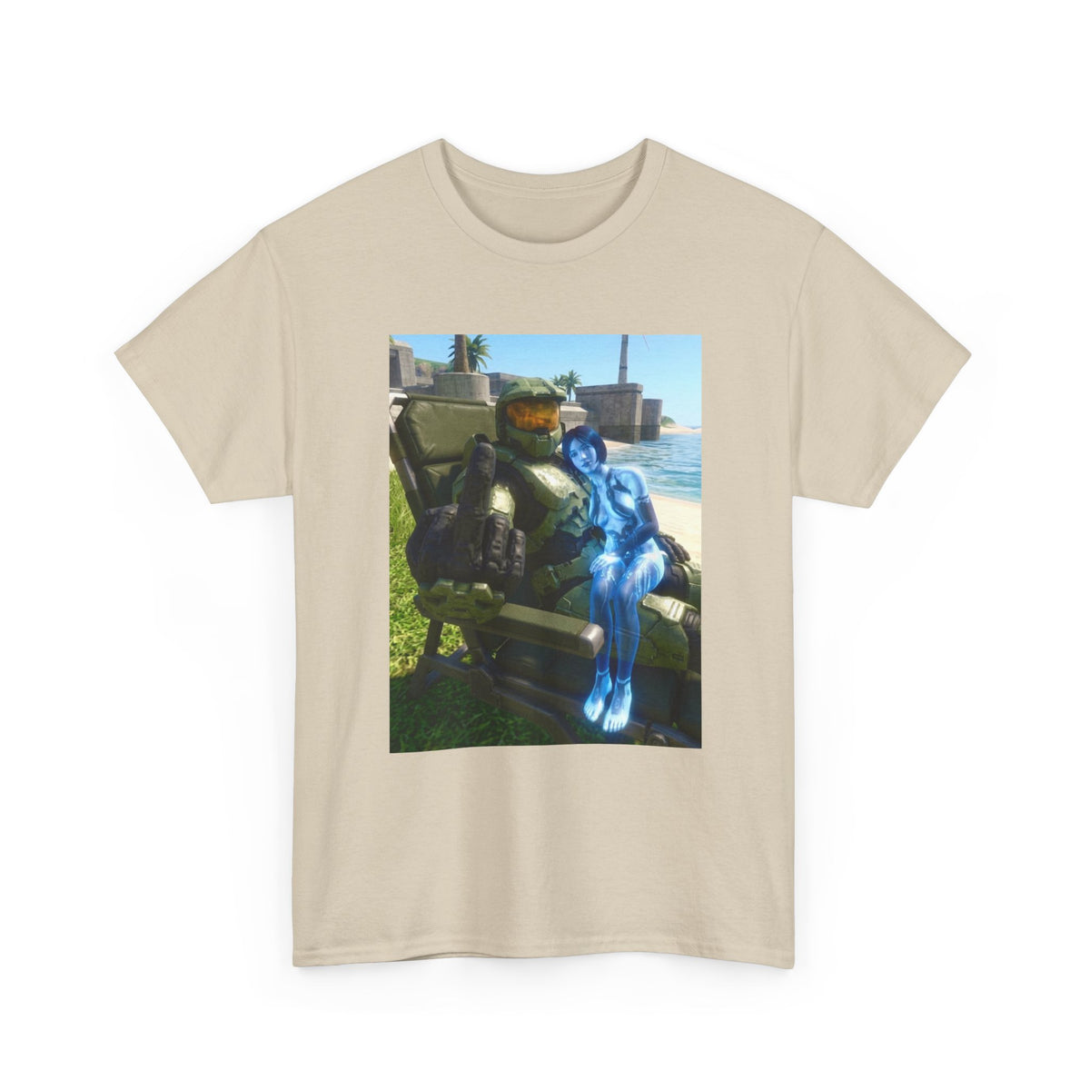 Master Chief And Cortana Chilling Out