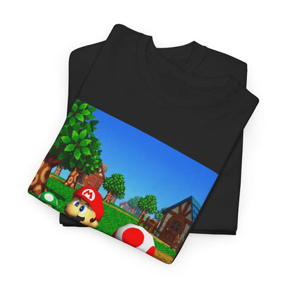 Mario And Toad Chillin' With Shrooms
