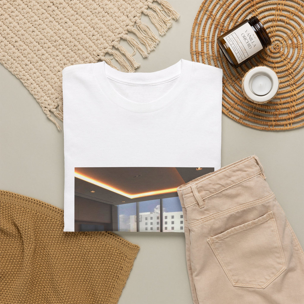 Leaf Whisper Canvas Graphic Tee